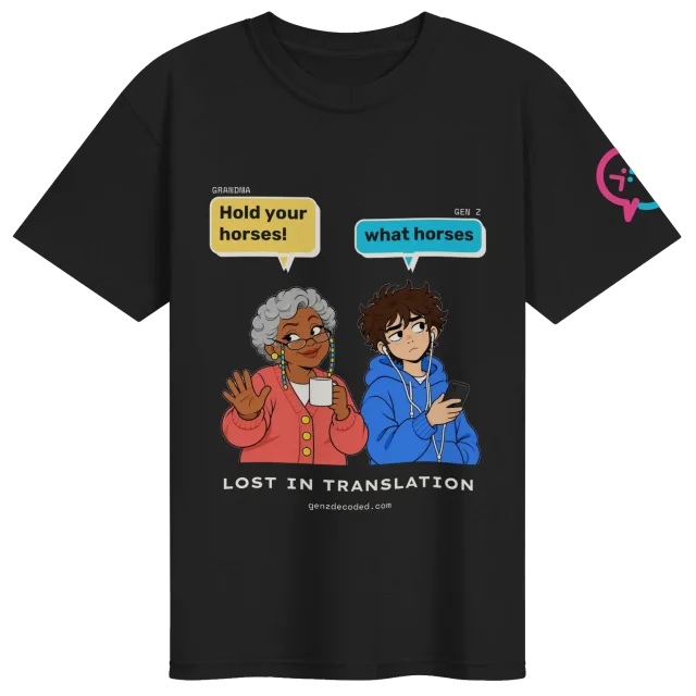Camiseta Hold Your Horses (caricatura)