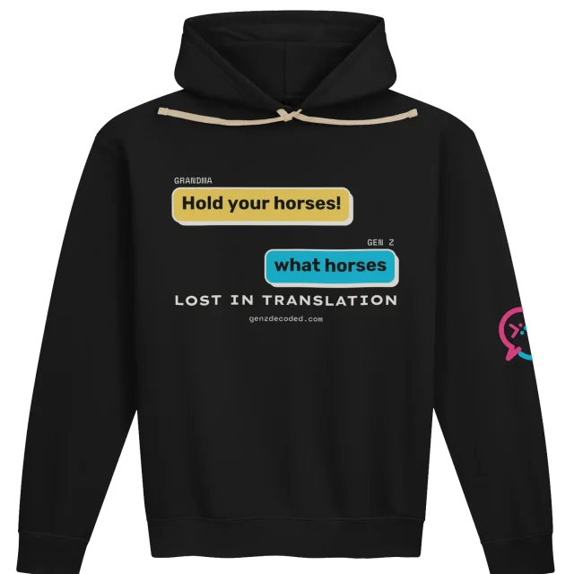 Sudadera con capucha Hold Your Horses