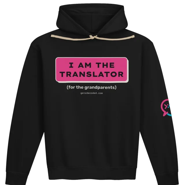 Sudadera con capucha I Am The Translator